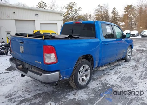 2022 Ram 1500 Big Horn 4X4 5'7 Box z USA, uszkodzony, nr VIN 1C6RRFFG2NN324928